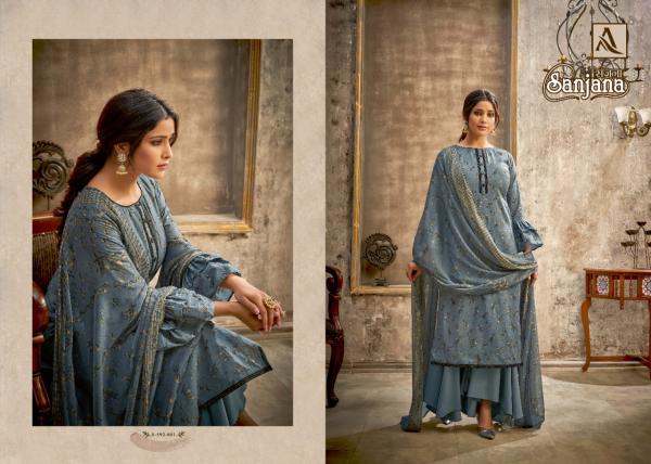 Alok Sanjana Fancy Cotton Printed Dress Materials